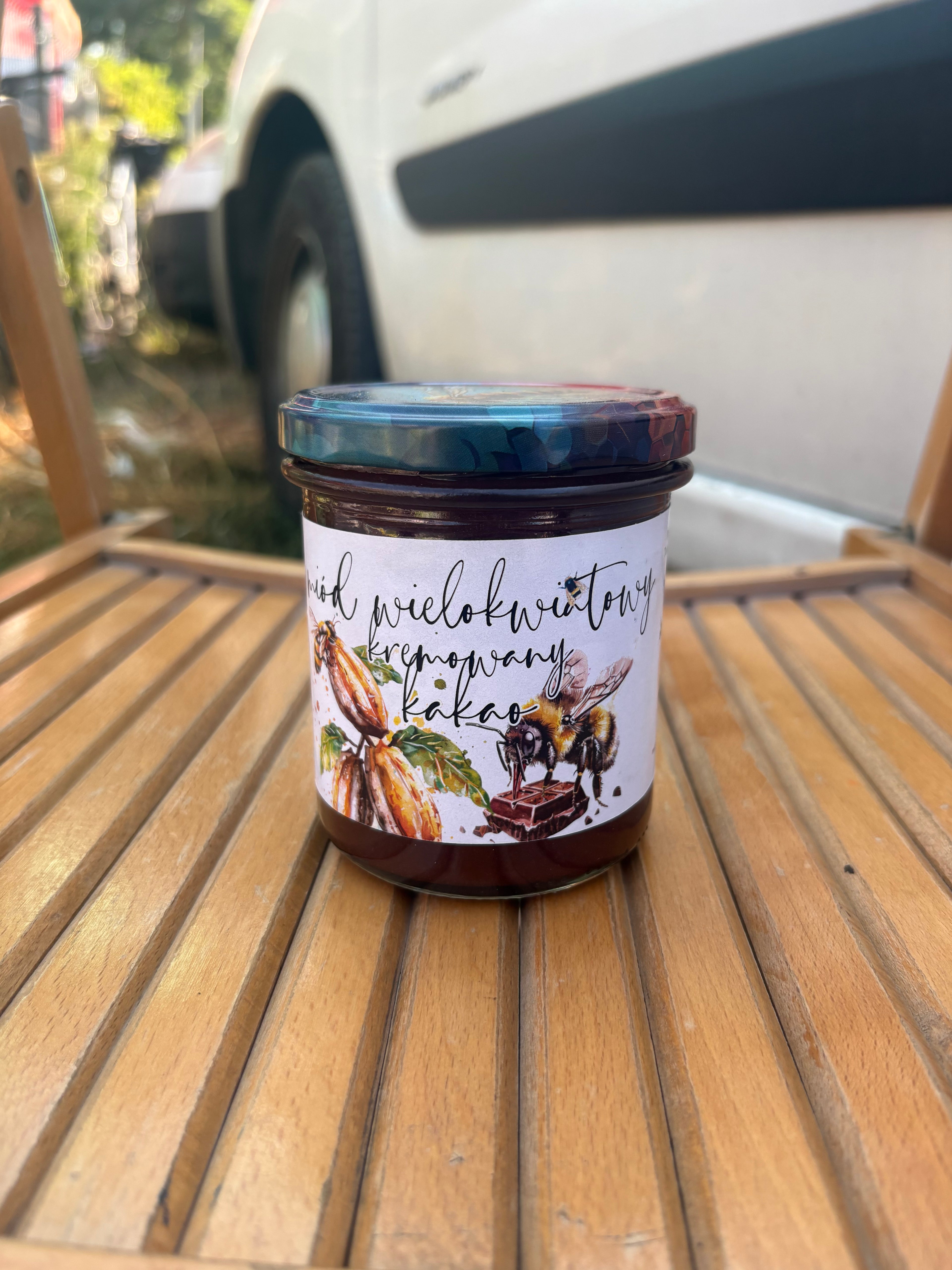 Miód kremowany z dodatkiem kakao 430G